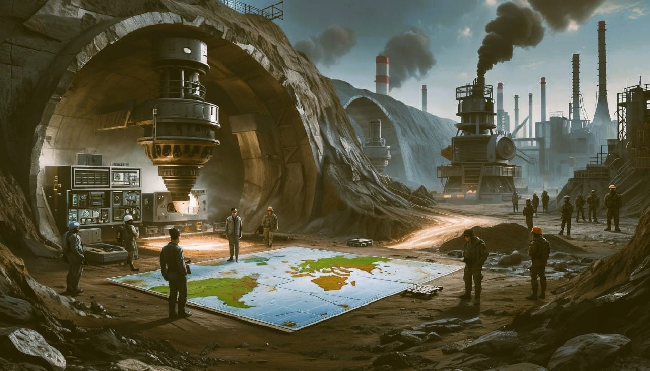 The image was generated using AI