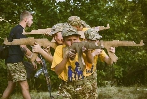 Подготовка детей в лагере «Азовец»