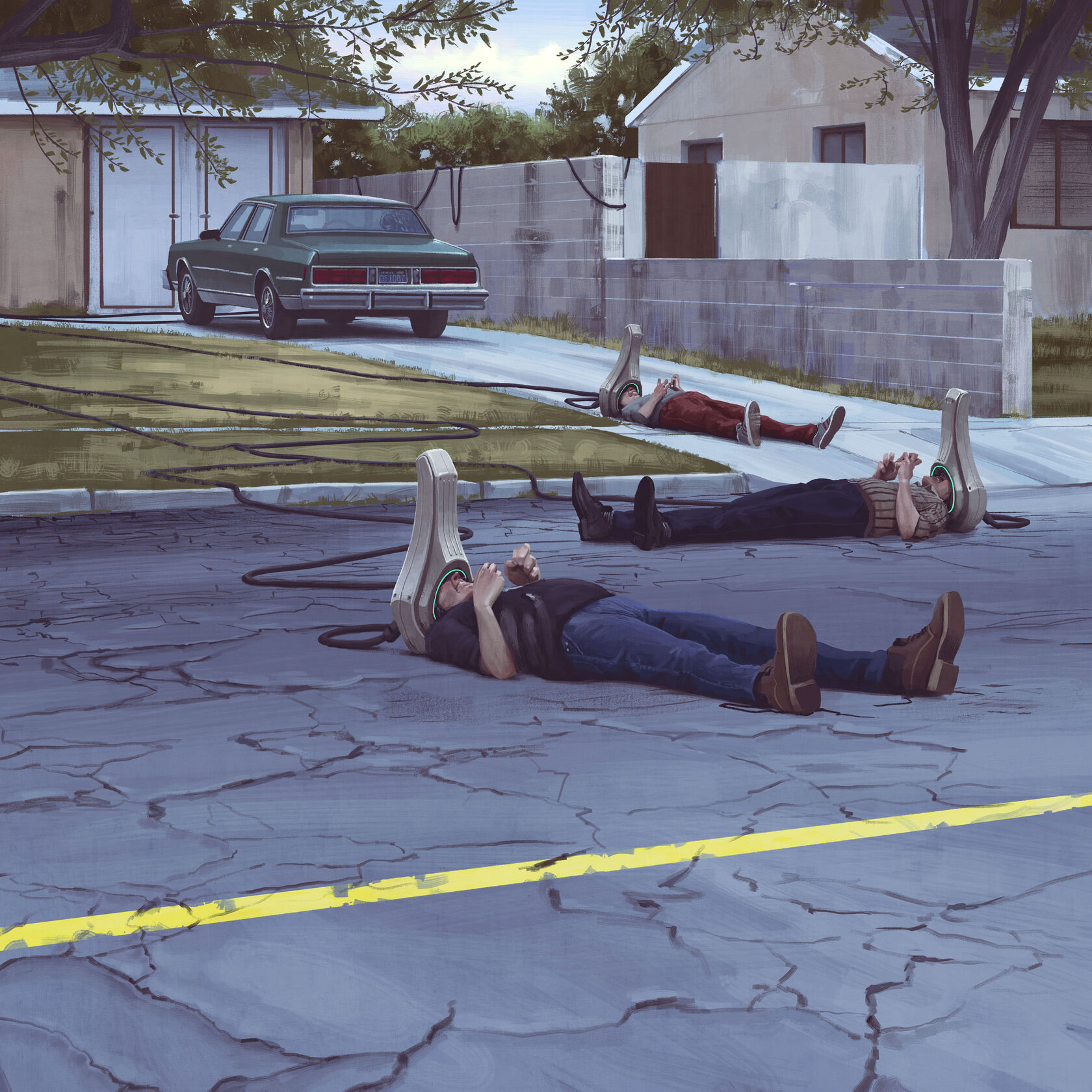 Simon Stålenhag. The Electric State. Milk. 2016. Источник: simonstalenhag.se
