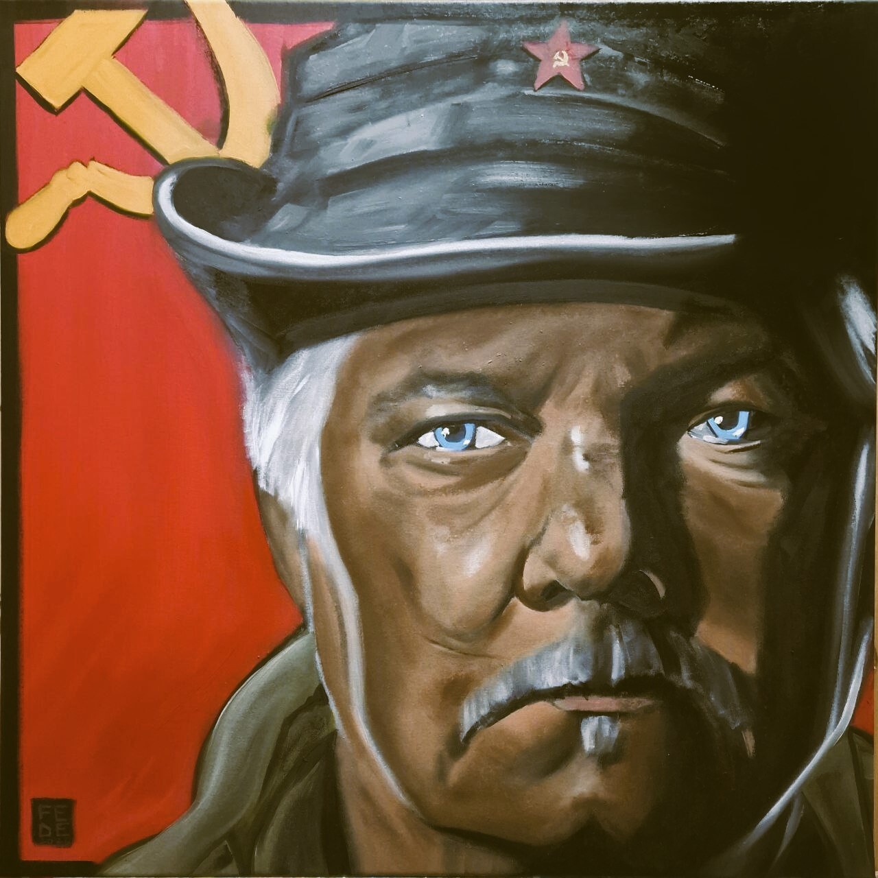 Portrait of Russell Bentley by Federica Vasselli