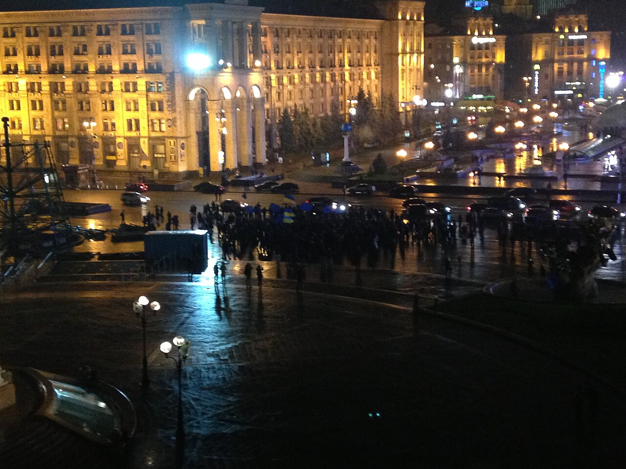 Beginning of Euromaidan – 11/21/2013